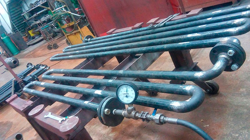 Trocador de calor de tubo duplo